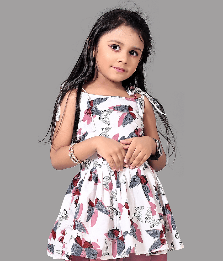 Aarya Creation Girls Crepe Suit Sets ( Pack of 1 , Black ) view 2