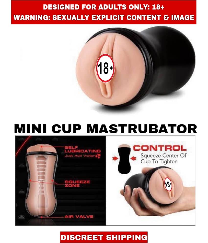 MALE ADULT MINI CUP PUSSY MASTURBATOR For Men view 2