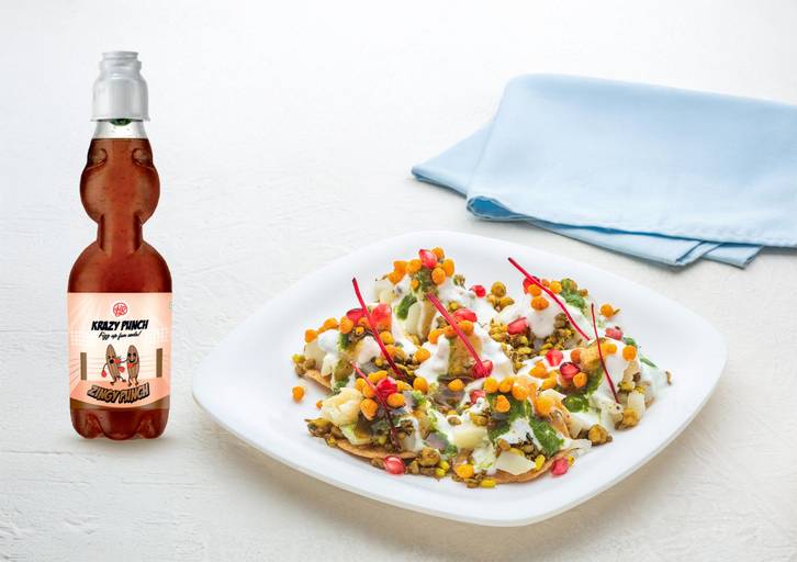 Dahi Papdi Chaat + Krazy Punch 200 ML