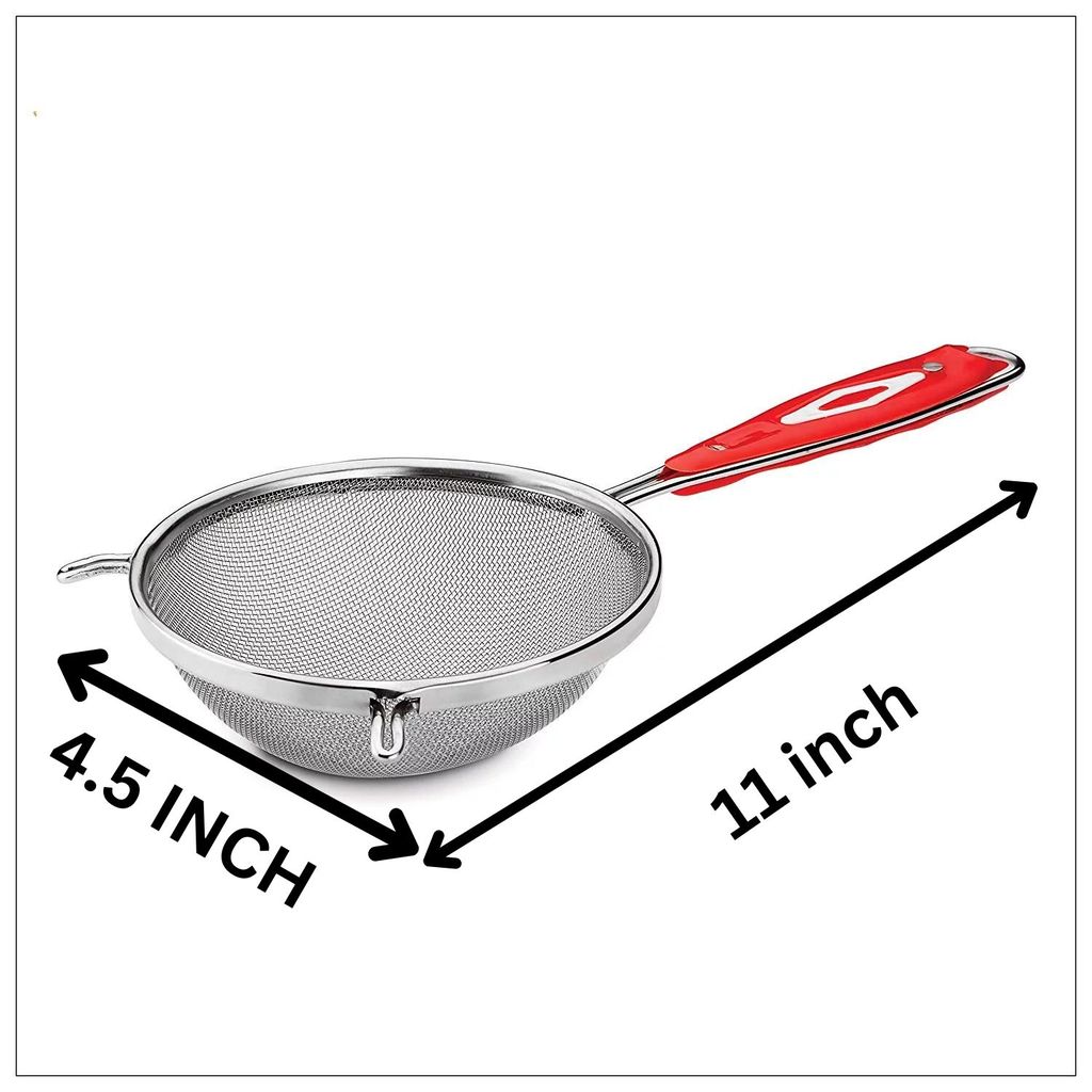 Stainless Steel Soup & Juice Strainer for Kitchen use/Food Strainers/Steel Juicer Strainer view 2