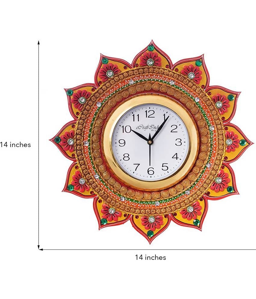 eCraftIndia Assymetric Analog Wall Clock - view 2