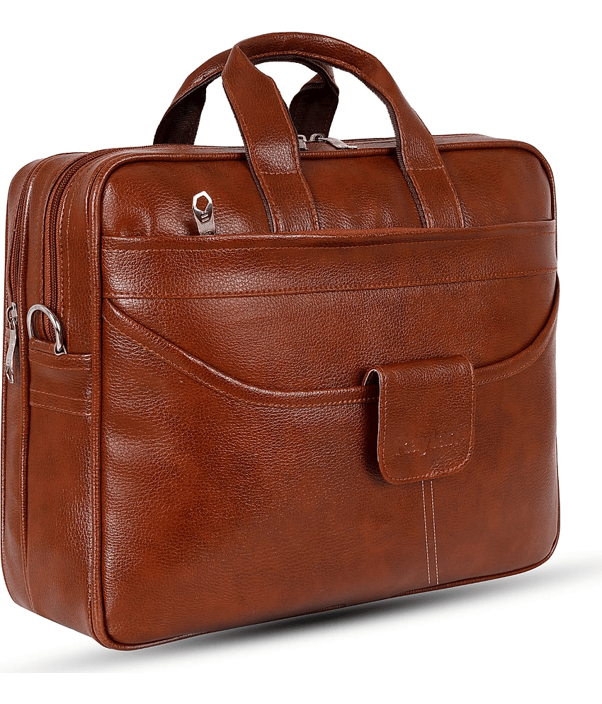 Raylan Tan P.U Office Bag
