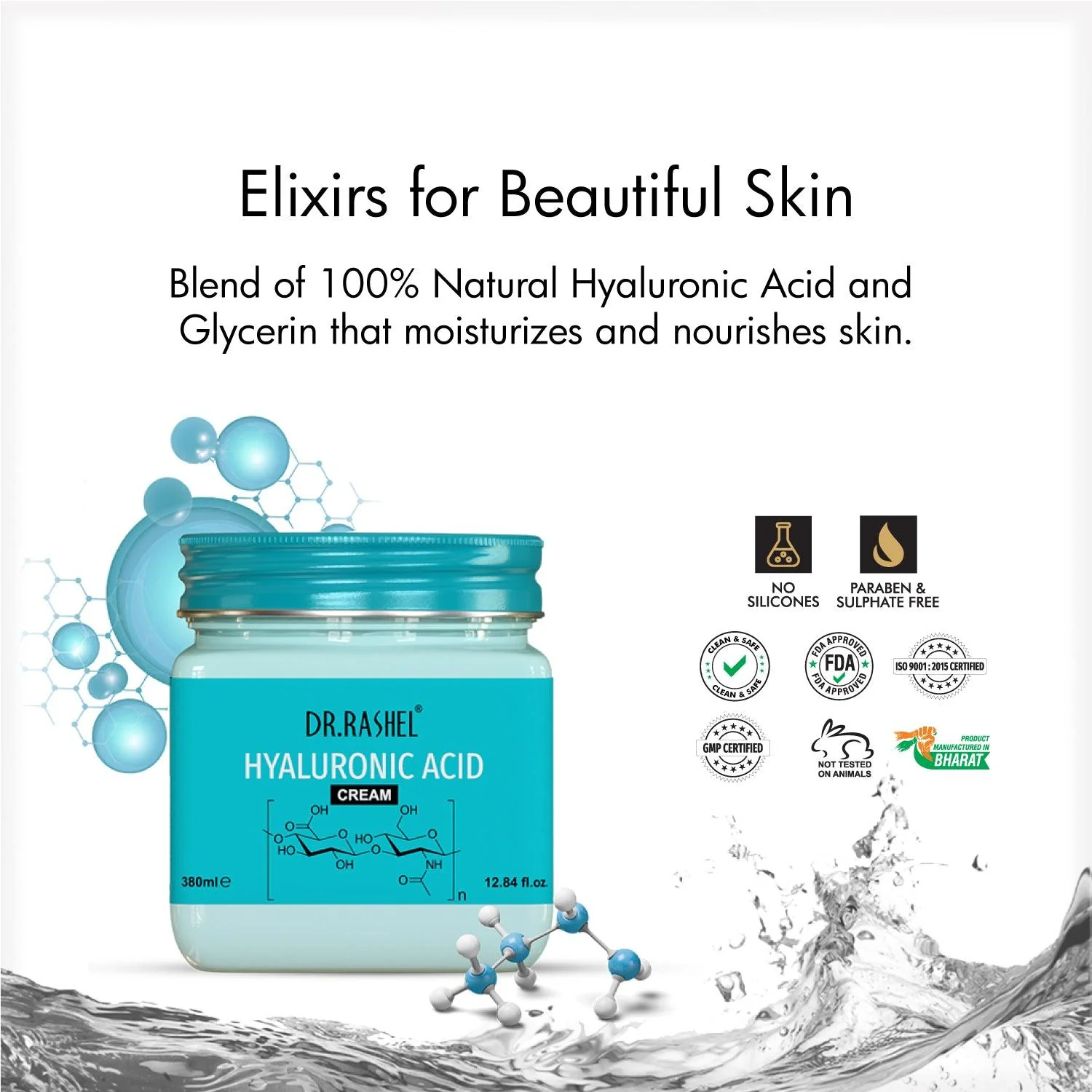 Hyaluronic Acid Cream - 380 Ml view 2
