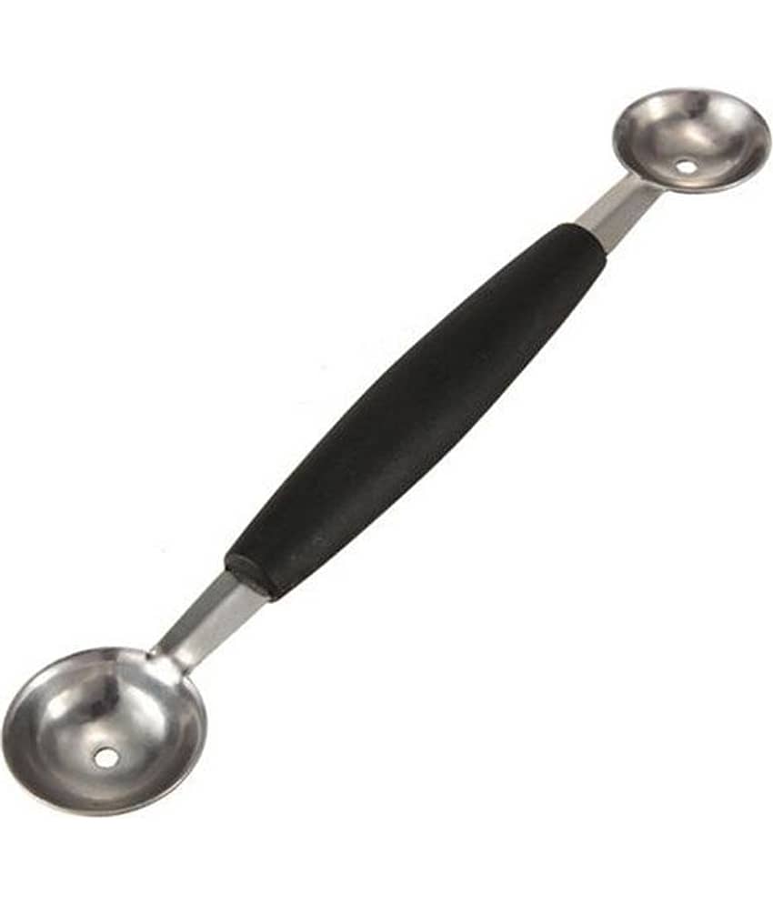 Stainless Steel Double Scoop Melon Baller view 2