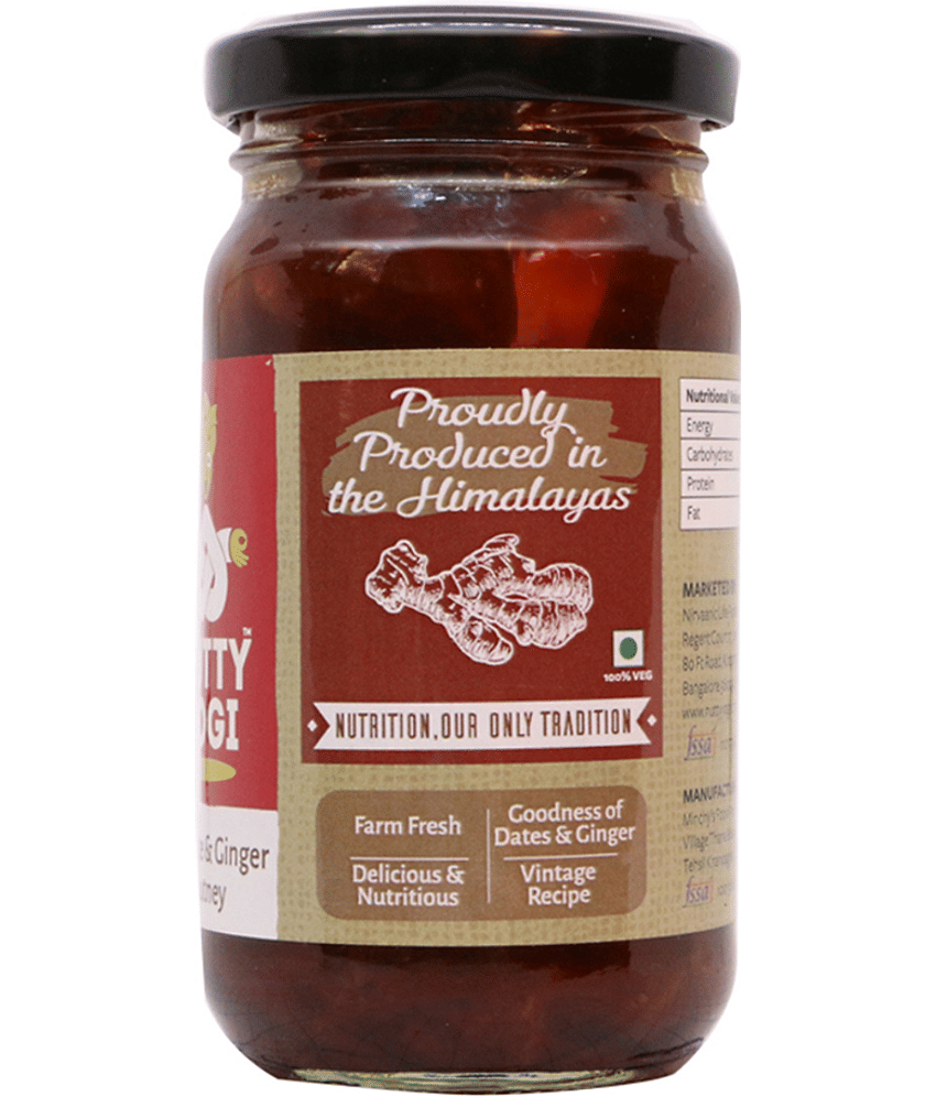 Nutty Yogi Dry dates & Ginger Chutney 250 g view 2