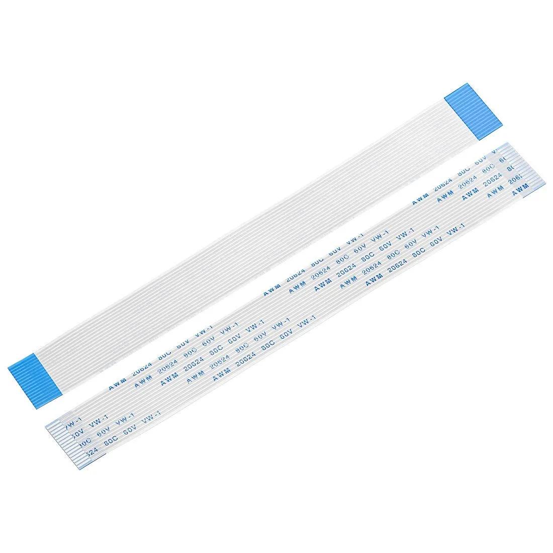16 Pin 1mm Pitch 500mm Same Side Connection FFC Ribbon Flexible Flat Cable view 2