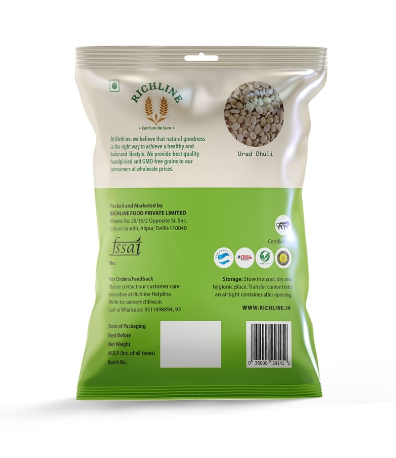 Richline Urad Dhuli, 1 Kg view 2