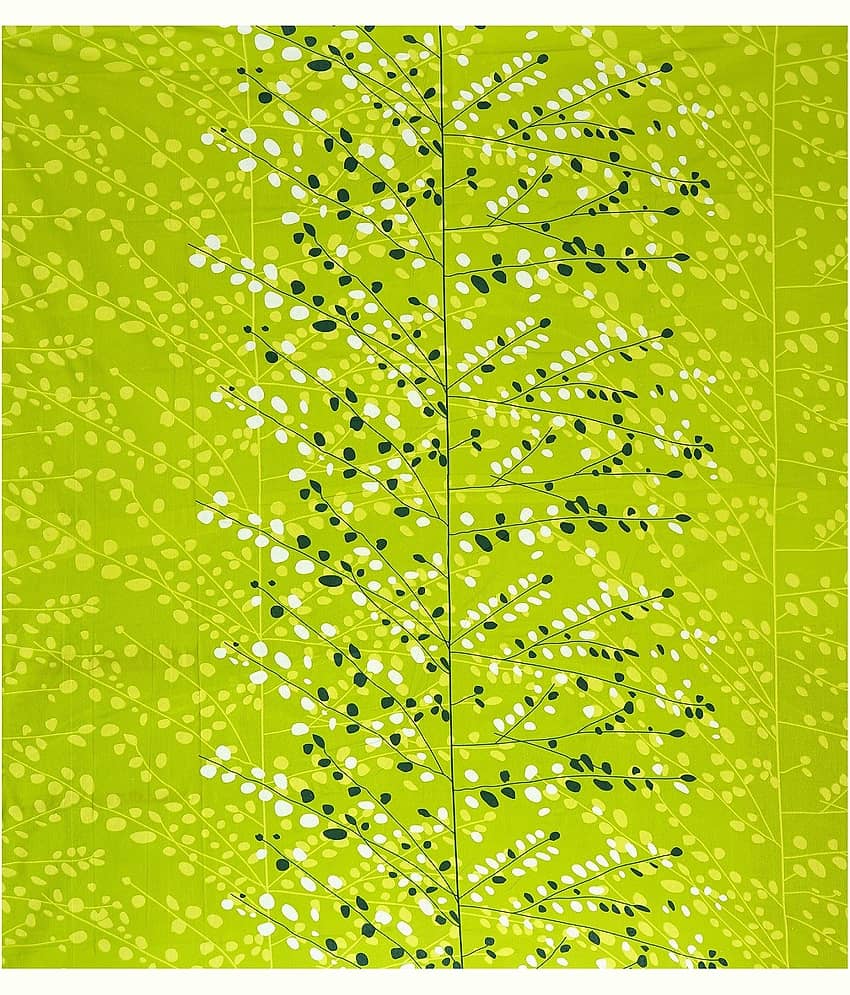 PETROSOLY Cotton 1 Double Bedsheet with 2 Pillow Covers ( Green ) view 2