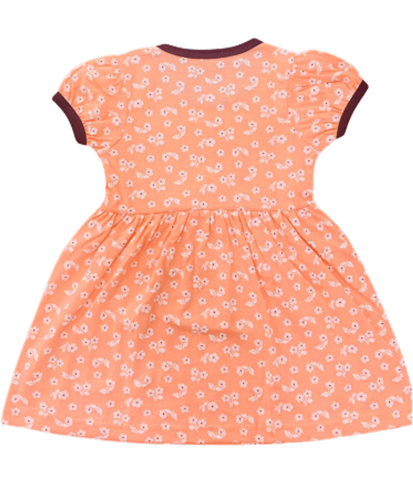 NammaBaby Cotton Fit And Flare Dress For Girls ( Pack of 2 , Blue ) view 2