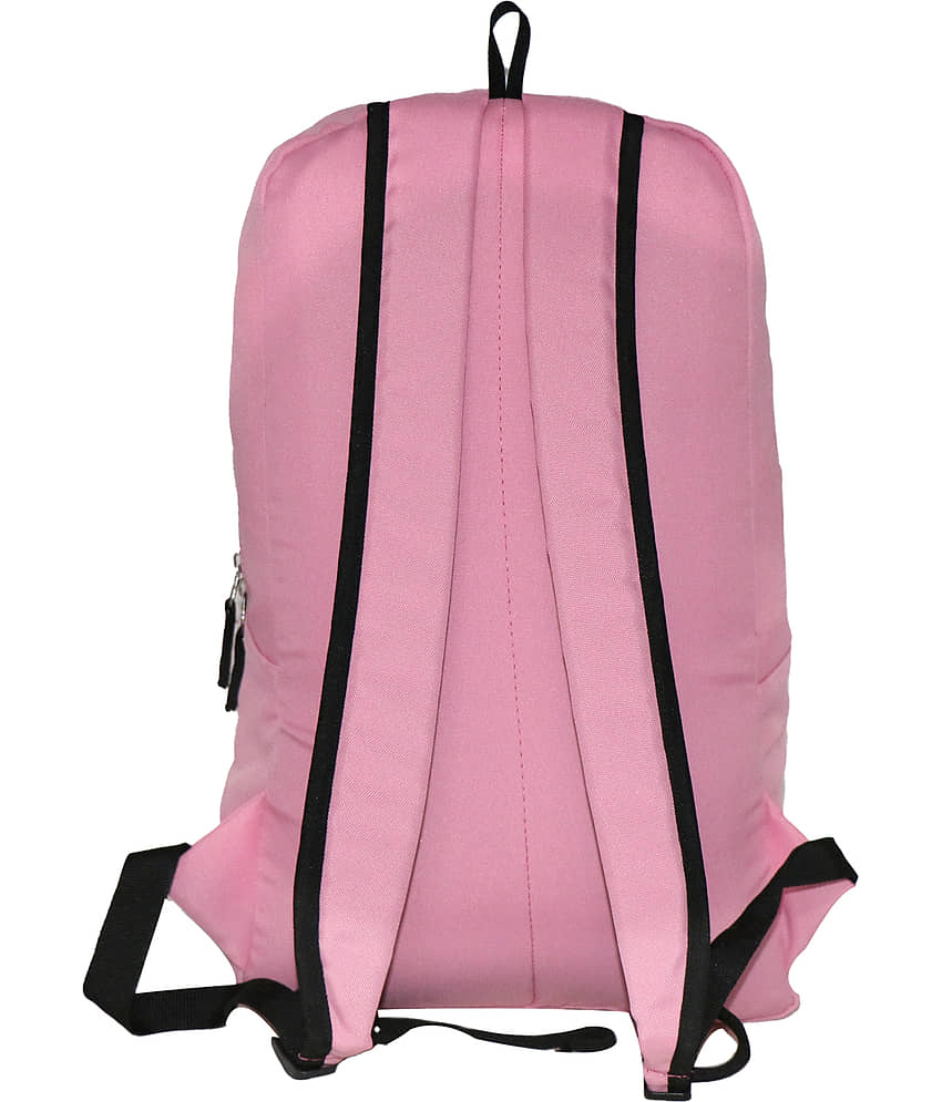 MIKE 15 Ltrs Pink Polyester College Bag view 2