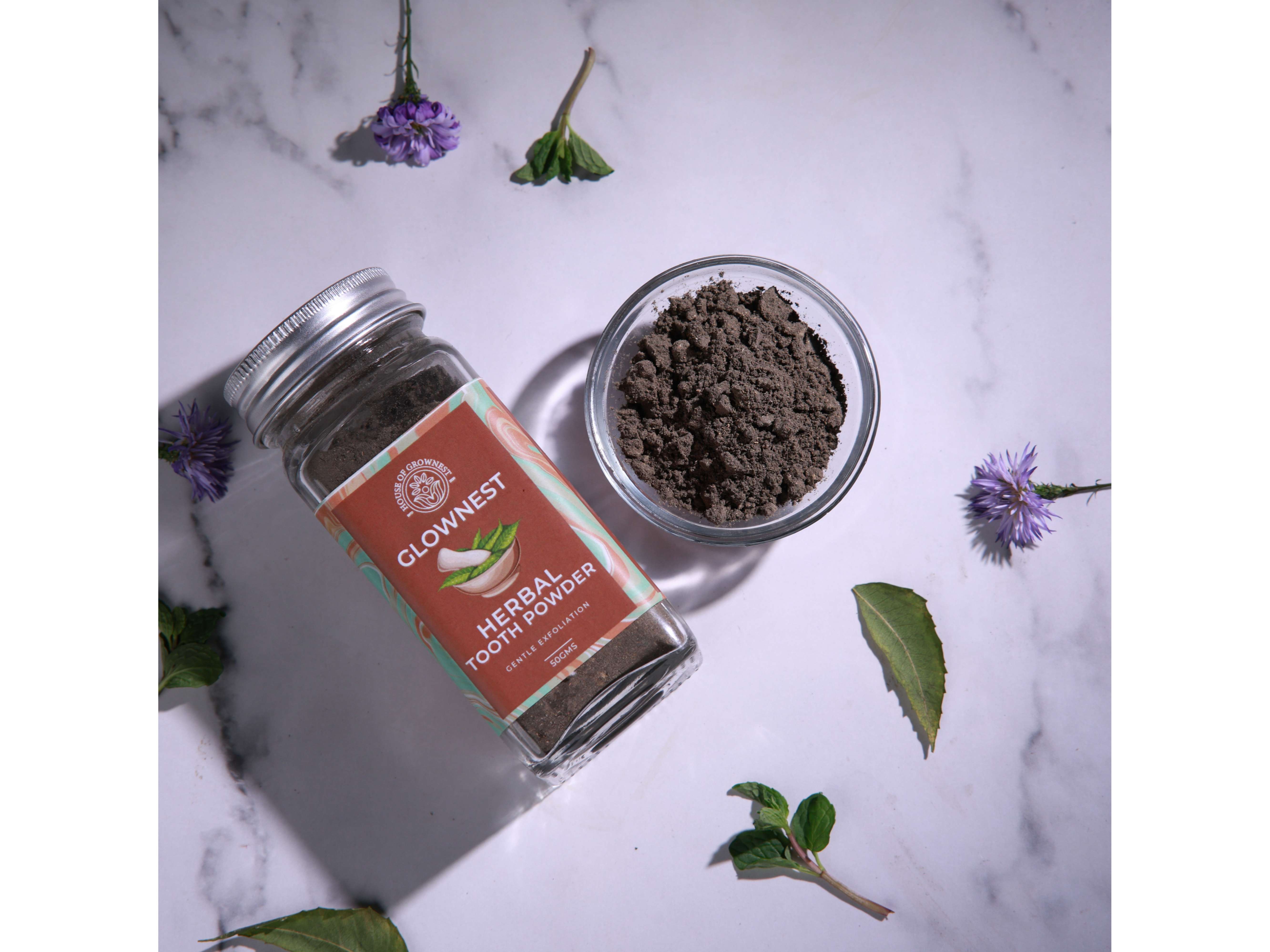 Grownest Herbal Tooth Powder (50g) view 2