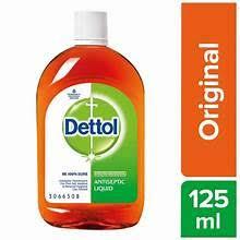 Dettol Antiseptic Disinfectant Liquid, 125 Ml