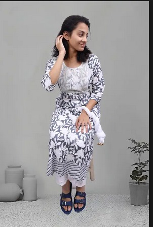PickCell Premium Handwork Kurti With Bottom & Dupatta view 2