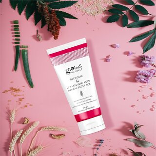 Globus Naturals Anti Acne Glycolic & 1 % Salicylic Acid Face Pack, For Acne Prone & Oily Skin, 100 gms view 2
