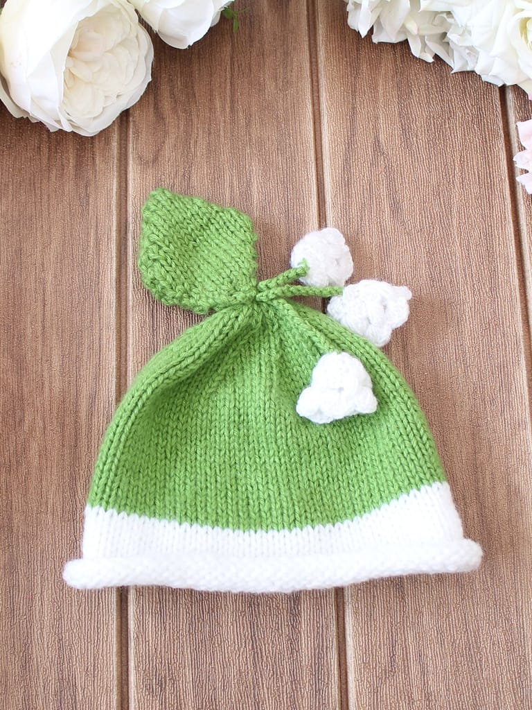 Baby Cap & Mitten Set for Newborn (0–3 Months) | Soft Cotton Combo Set view 2