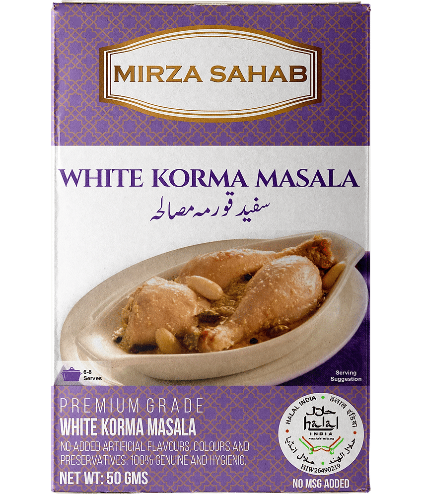 Mirza Sahab White Korma Instant Mix 50 gm Pack of 4 view 2