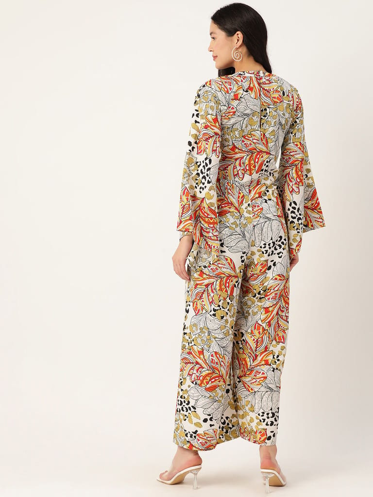 Printed Basic Jumpsuit view 2