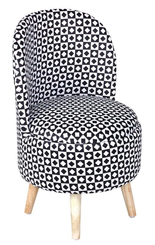 ShadowKart Ottoman Pouffes Sitting Mudda Puffy Stool for Living Room Dressing Table Pouf Round Footstool for Home Decor, Printed,18x18x32 Inch view 2
