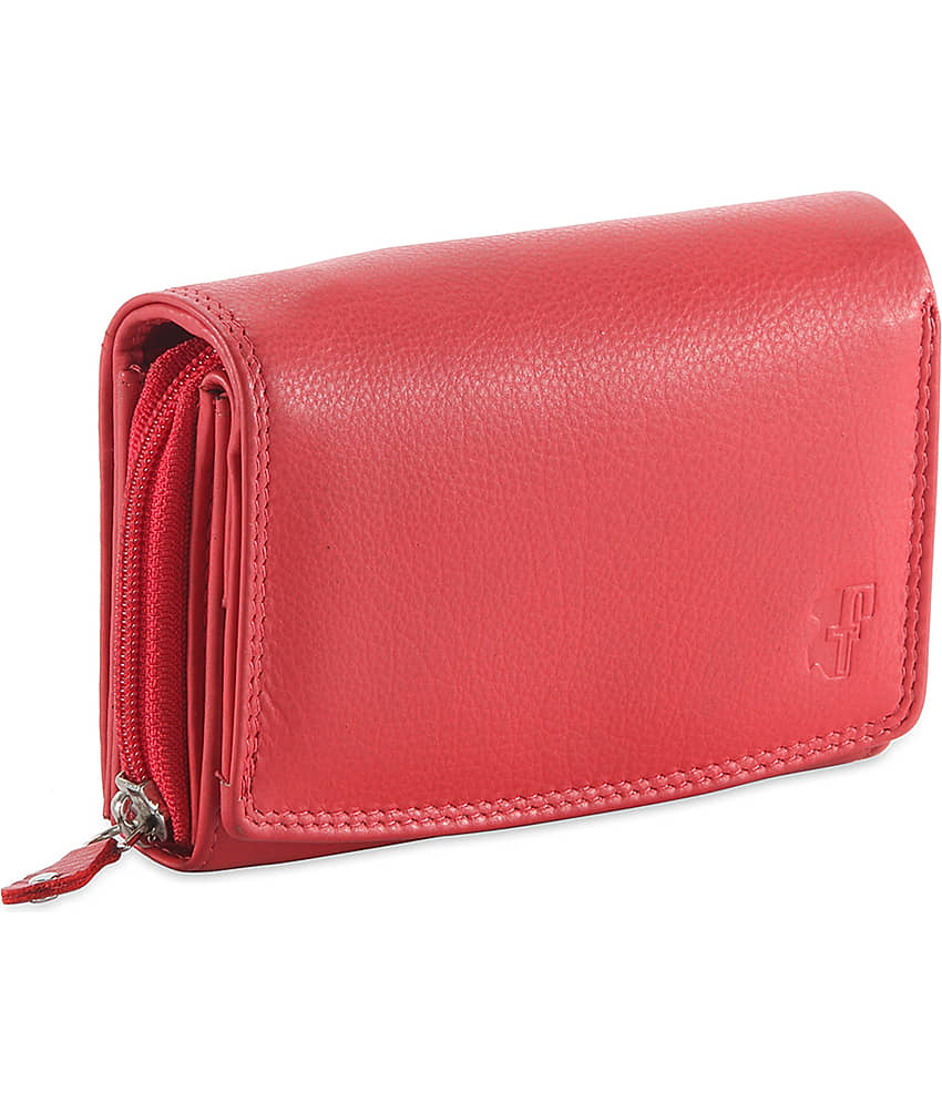 Ft - Leather Brown Women's Regular Wallet ( Pack of 1 )