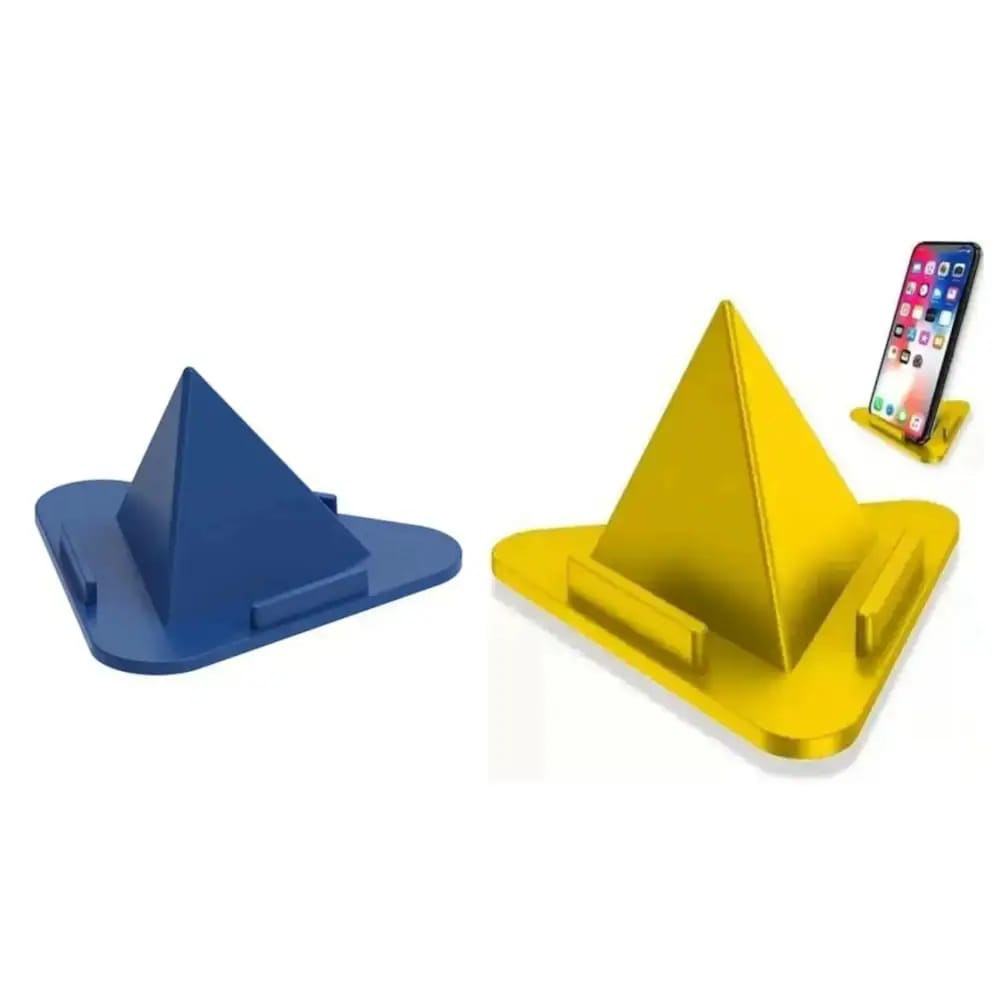 5-Pack of Universal Phone Stand Holders - Multi-Angle Cell Phone Holder for Desk - Cradleless Design for All Smartphones view 2