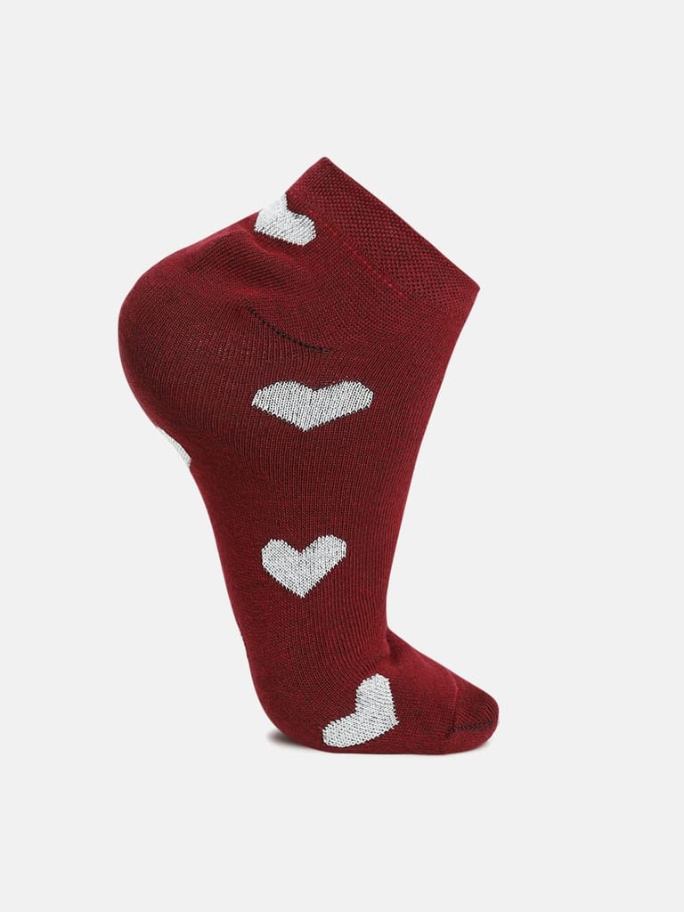 Kolor Fusion Women Low Cut Ankle Length Cotton Socks (Pack Of 4) view 2