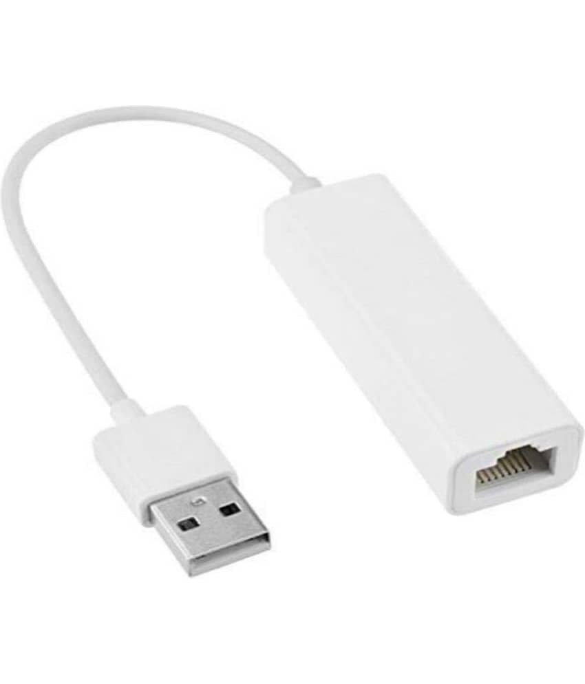 EKRAJ USB 2.0 to Fast Ethernet 10/100 RJ45 Network LAN Adapter Card view 2