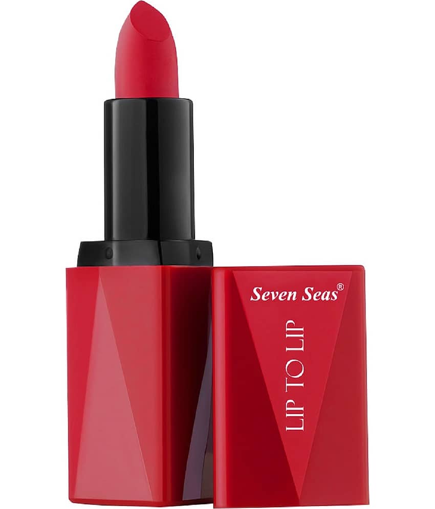 Seven Seas Lip To Lip Matte Lipstick | High Coverage | High Intensity Lipstick (Castro 1) view 2