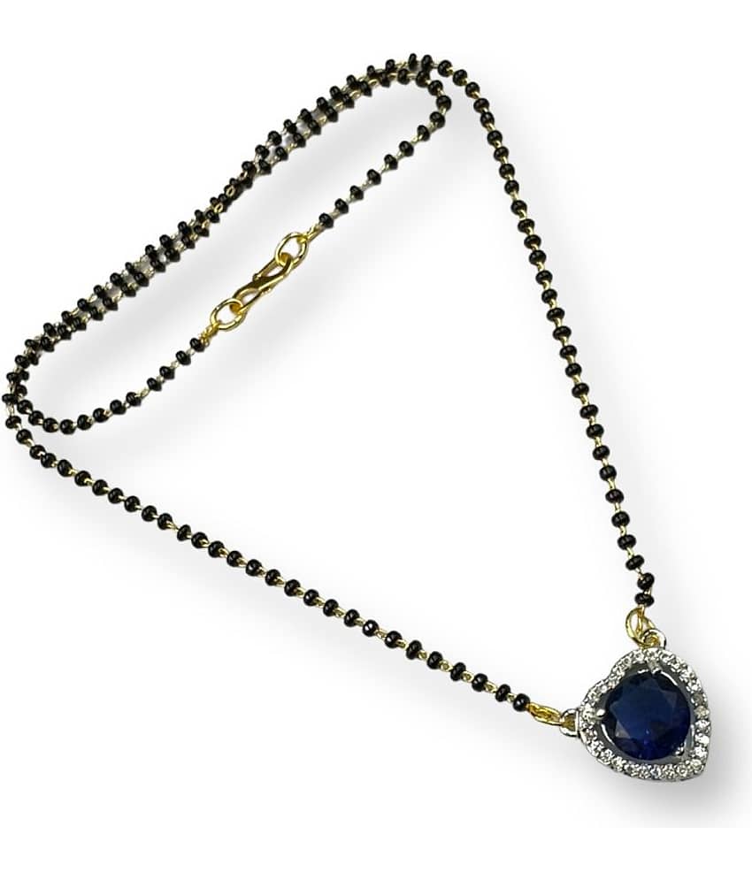 Charms Blue Mangalsutra ( Pack of 1 ) view 2