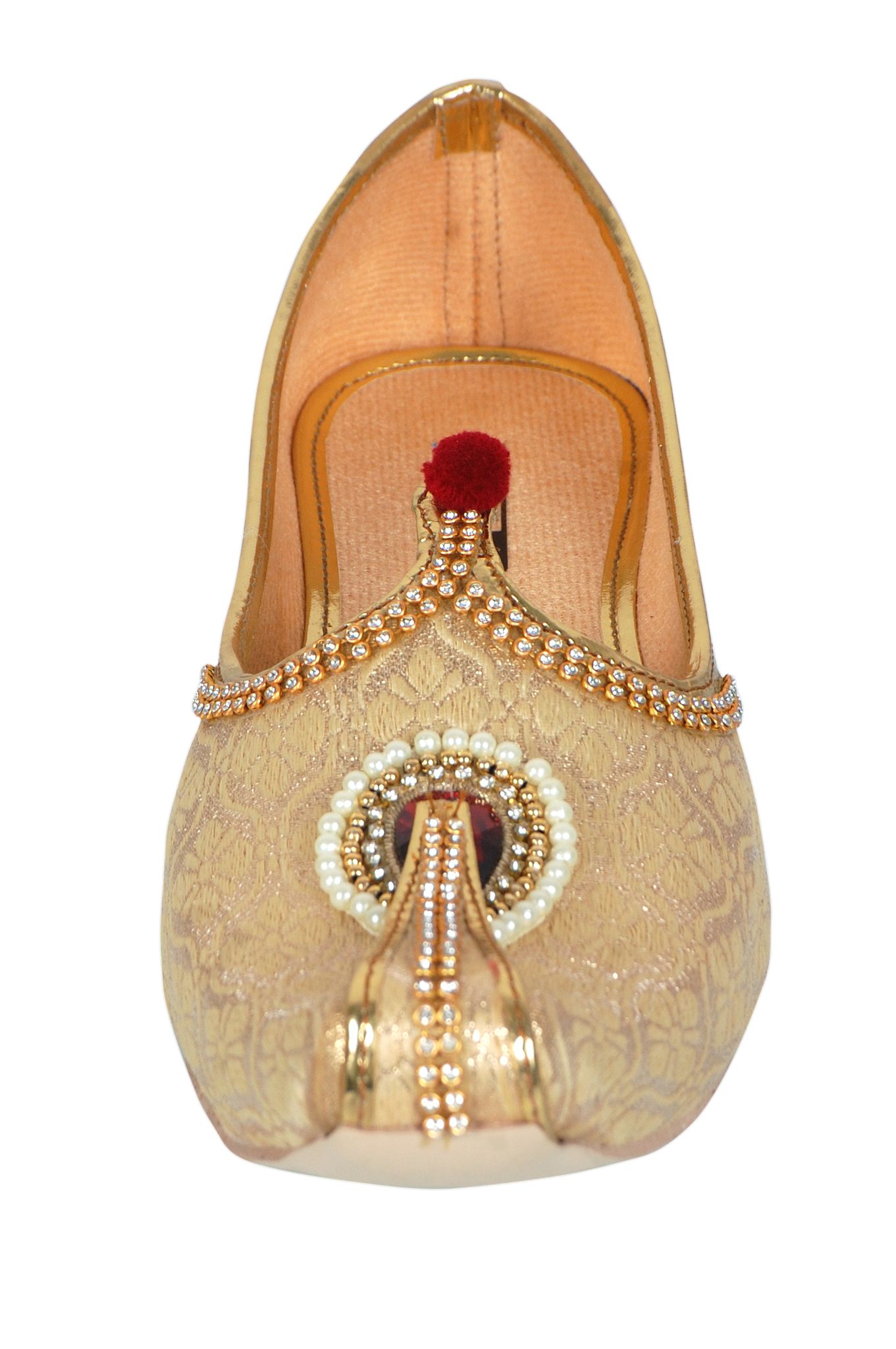 C Style Mojari Men's Ethnic Designer Wedding,Party and Sherwani, Mojari view 2