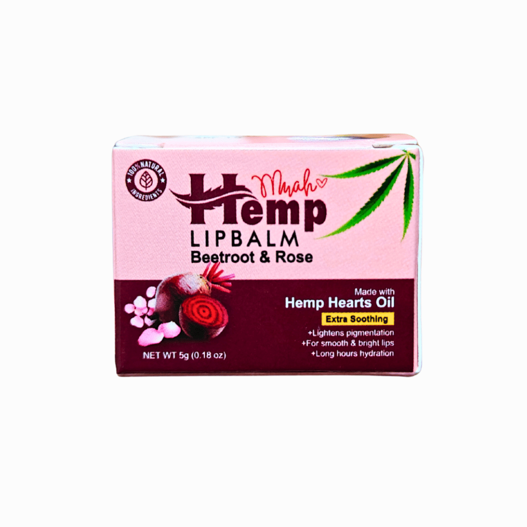 INDUS HEMP LIP BALM | BEETROOT & ROSE | SPF 15 | FOR SOFT & BABY PINK LIPS view 2