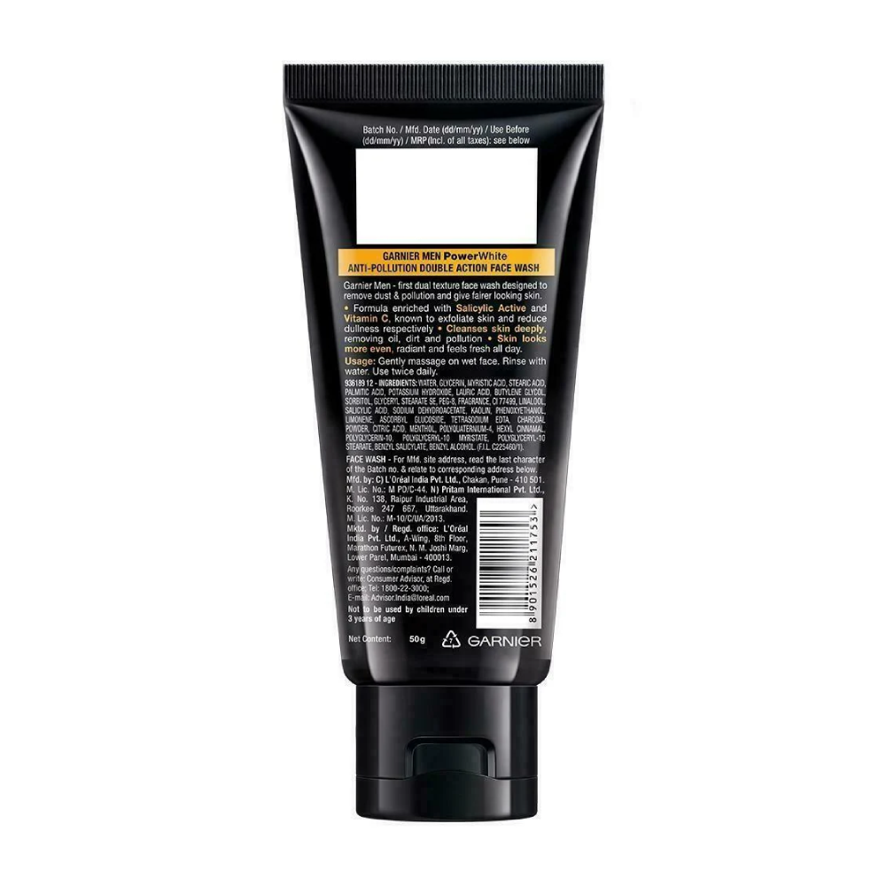 Garnier Men Face Wash 50 Gms view 2