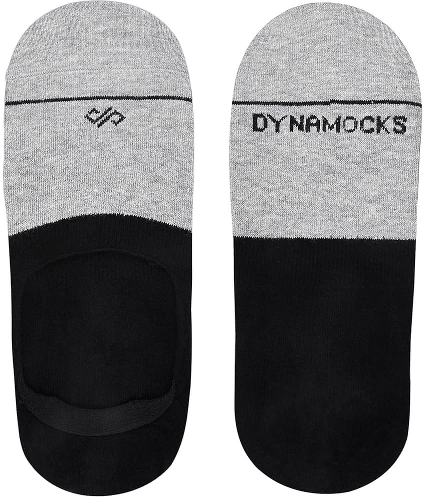 Dynamocks Multi Casual No Show Socks Pack of 3 view 2