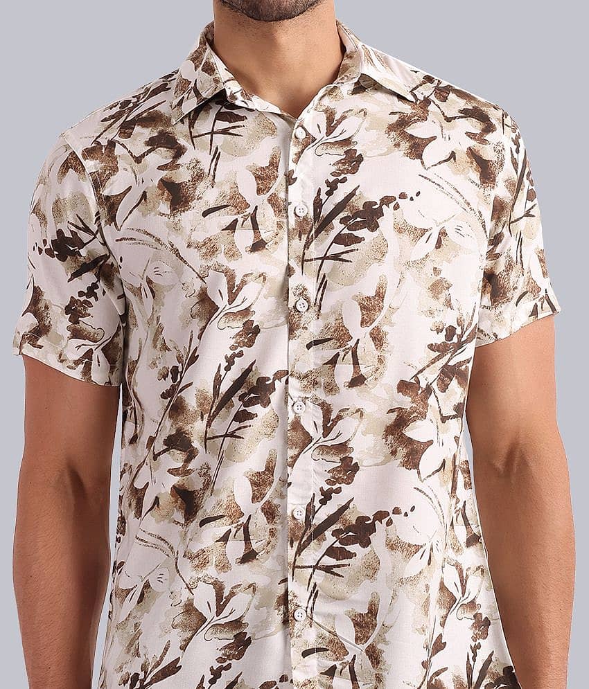 TrendiVastra - Multicolor Rayon Regular Fit Men's Casual Shirt ( Pack of 1 ) view 2