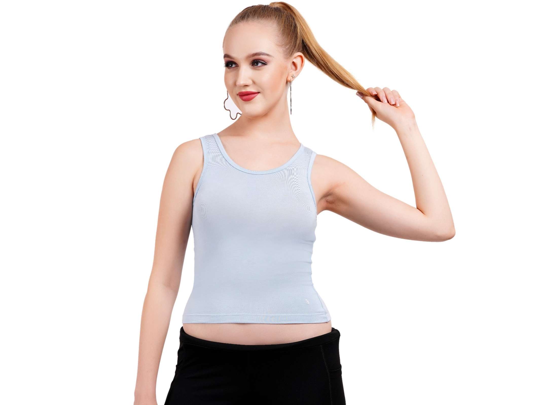 Stud & Gracy Tank Top Light Grey - XL - 36 view 2