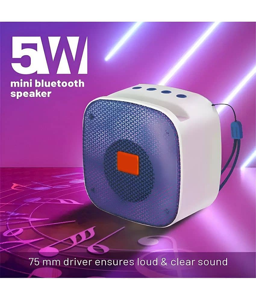 VEhop 209 5 W Bluetooth Speaker Bluetooth V 5.1 with USB,Call function Playback Time 6 hrs Assorted view 2