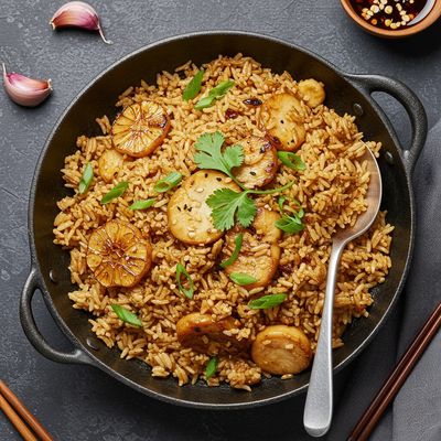 Burnt Garlic Fried Rice