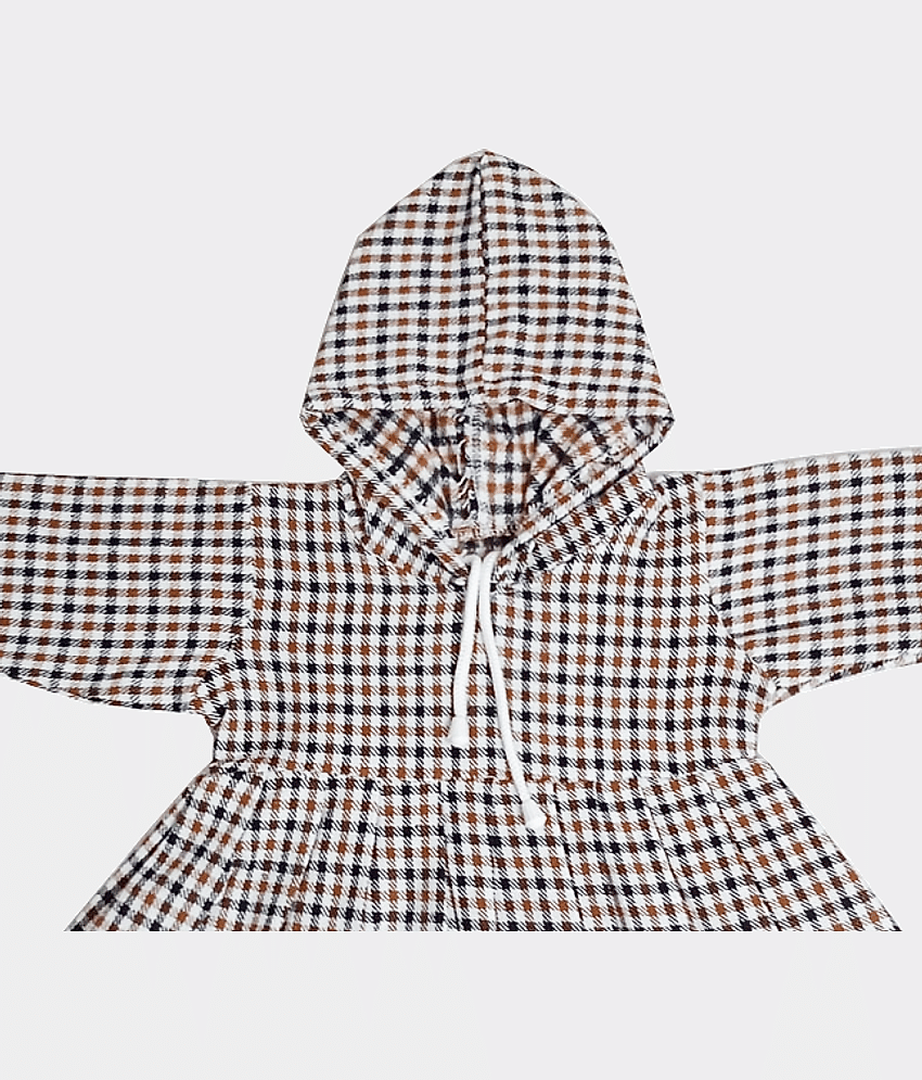 harshvardhanmart.com Pack of 1 Baby Girls Fleece Frock ( Multi ) view 2