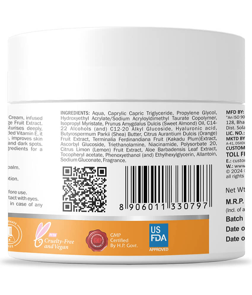GLOWELLE Vitamin C Serum-Based Cream for Brightening, Hydrating & Anti-Aging , Glowing Skin 100 gm (Pack of 1) view 2