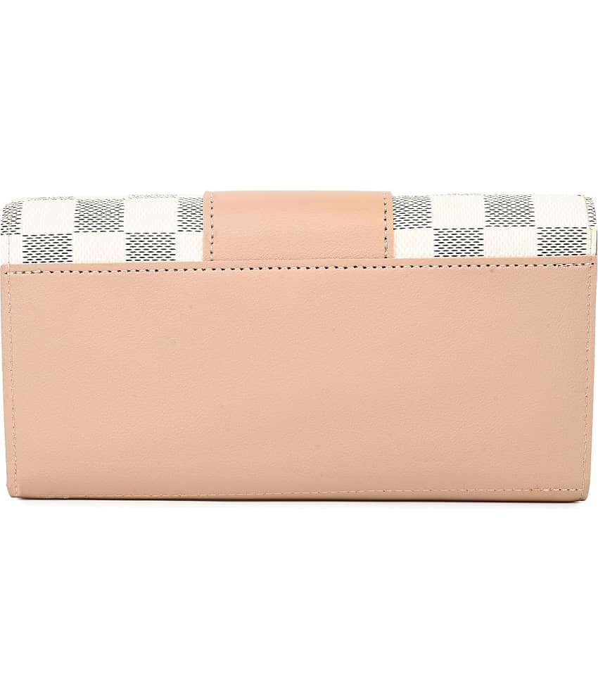 Cherry Tree - Cream Faux Leather Purse view 2