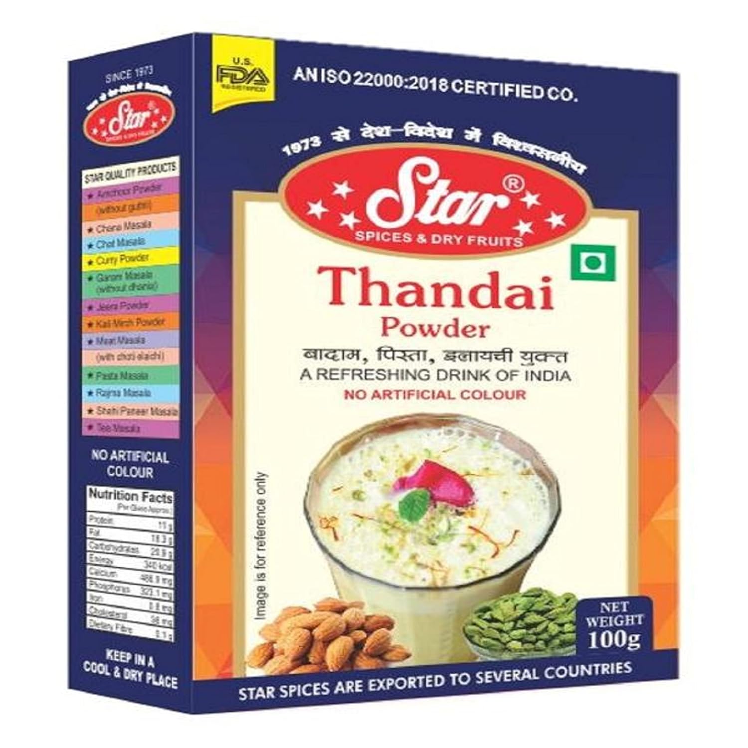 Star Spices Thandai, Jal Jeera and Raita, 100 gm -Pack of 3 view 2