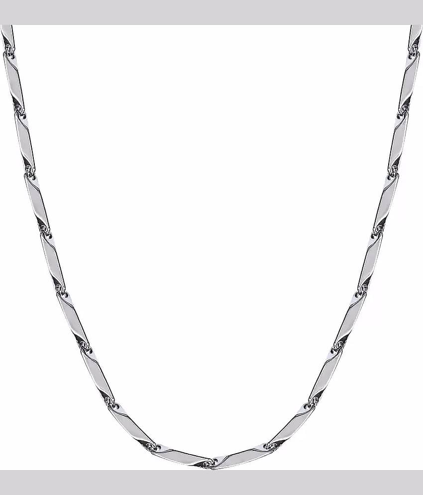 HEER COLLECTION Silver Plated Chain ( Set of 1 ) view 2