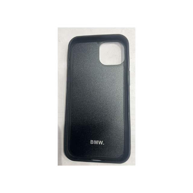 BMW Real Leather Hard Case for Iphone 14 view 2