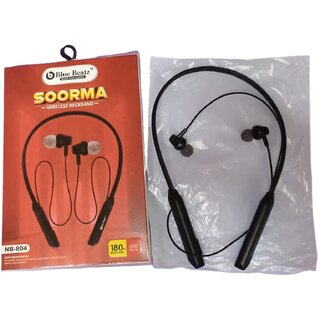 Charkeenb-804 Wireless Neckband in-The-Ear upto 20Hmusic Controls black_NB-804 view 2