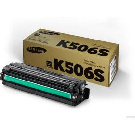 Samsung Clt-k506s Black Original Toner Cartridge (su180a) view 2