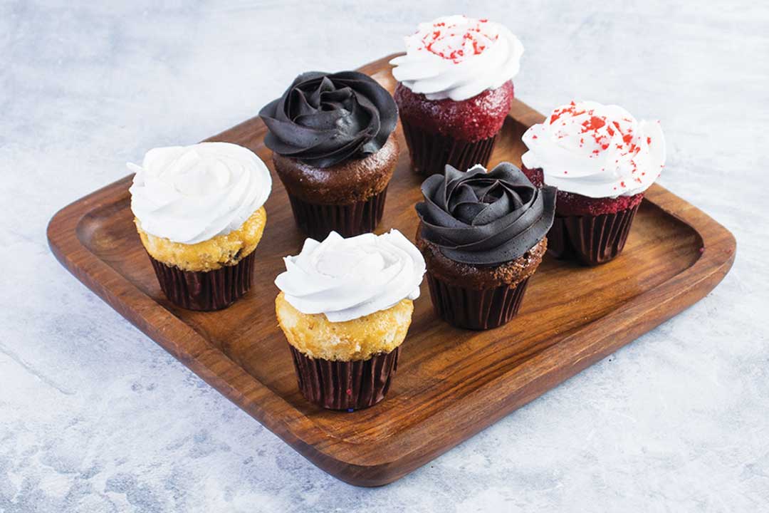 Assorted cupcakes pack of 6