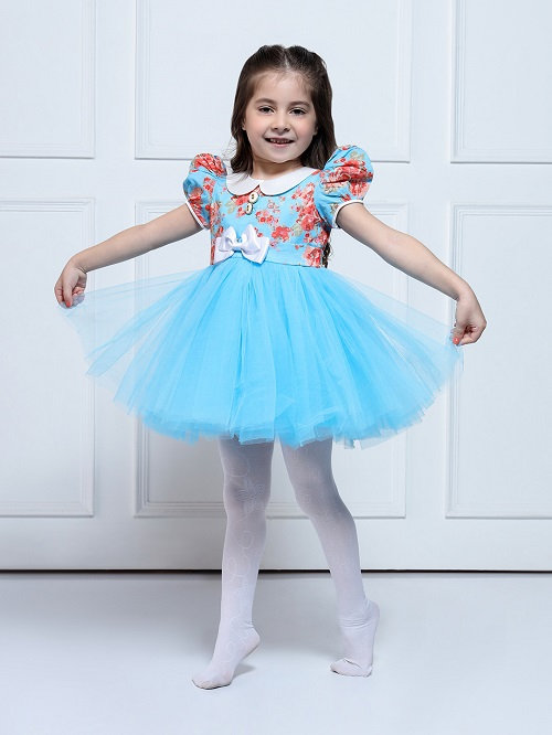 THE PONY & PEONY CO. Jasmine - Girl Half Sleeves Dress view 2