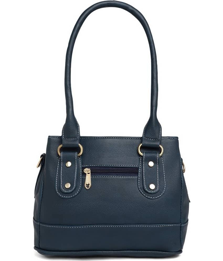 Fostelo - Blue PU Shoulder Bag view 2