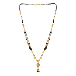 Arch Fashion Gold Plated Brass Copper Festive/Designer Mangalsutra view 2