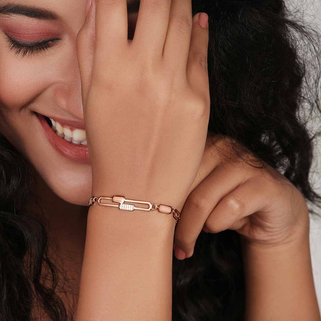 Rose Gold Glory Bracelet view 2