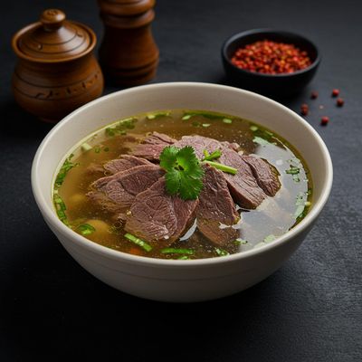 Mutton Slice Soup